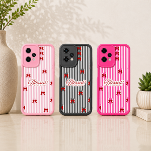 Blessed Bows & Stripes Silicone Case for OnePlus Nord CE 2 Lite 5G