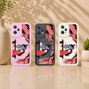 Whimsical Blossom Couple Silicone Case for OnePlus Nord CE 2 Lite 5G