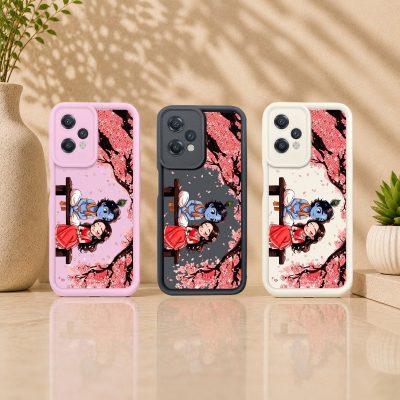 Whimsical Blossom Couple Silicone Case for OnePlus Nord CE 2 Lite 5G