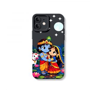 Divine Bliss Cartoon Design Silicone Case for Apple iPhone Series