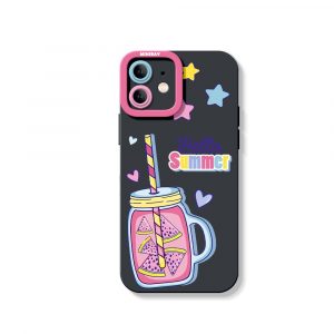 Juicy Watermelon Bliss Silicone Case for Apple iPhone Series