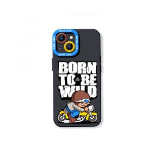 Born to Be Wild Biker Adventure Silicone Case for Apple iPhone Series