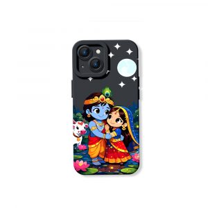Divine Bliss Cartoon Design Silicone Case for Apple iPhone Series