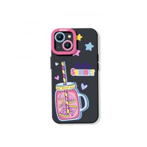 Juicy Watermelon Bliss Silicone Case for Apple iPhone Series