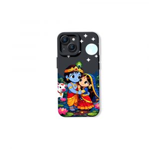 Divine Bliss Cartoon Design Silicone Case for Apple iPhone Series