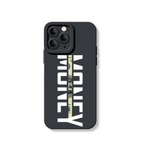 Bold Money Graphic Silicone Case for Apple iPhone Series