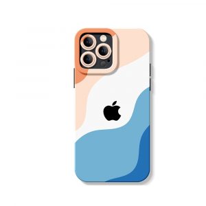 Coastal Wave Elegance Silicone Case for Apple iPhone Series - iPhone 14 Pro Max, Black
