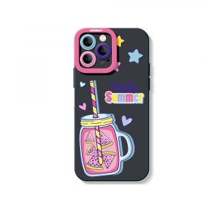 Juicy Watermelon Bliss Silicone Case for Apple iPhone Series