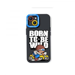 Born to Be Wild Biker Adventure Silicone Case for Apple iPhone Series