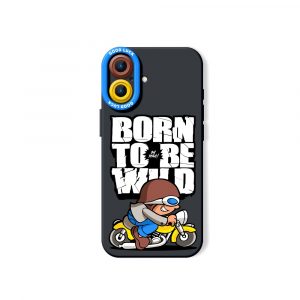 Born to Be Wild Biker Adventure Silicone Case for Apple iPhone Series