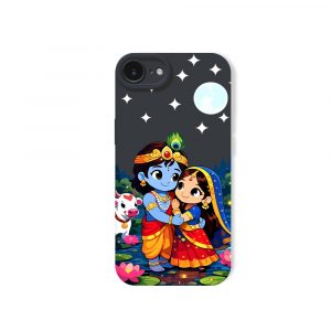 Divine Bliss Cartoon Design Silicone Case for Apple iPhone Series