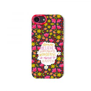 Vibrant Floral Inspiration Silicone Case for Apple iPhone Series