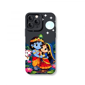 Divine Bliss Cartoon Design Silicone Case for Apple iPhone Series