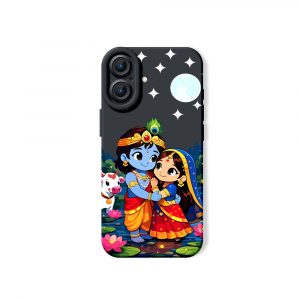 Divine Bliss Cartoon Design Silicone Case for Apple iPhone Series