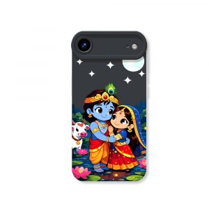 Divine Bliss Cartoon Design Silicone Case for Apple iPhone Series