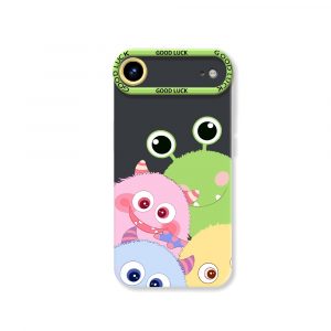 Colorful Monster Friends Silicone Case for Apple iPhone Series