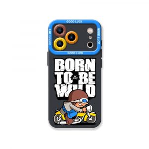 Born to Be Wild Biker Adventure Silicone Case for Apple iPhone Series