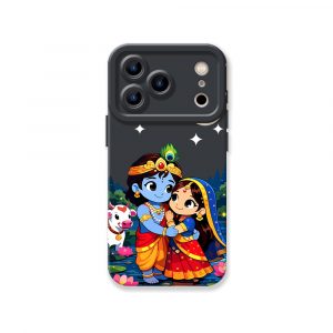 Divine Bliss Cartoon Design Silicone Case for Apple iPhone Series