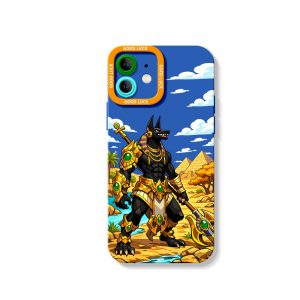 Pharaohs Guardian Design Silicone Case for Apple iPhone Series