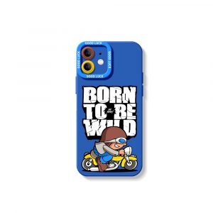 Born to Be Wild Biker Adventure Silicone Case for Apple iPhone Series