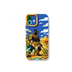 Pharaohs Guardian Design Silicone Case for Apple iPhone Series