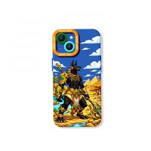 Pharaohs Guardian Design Silicone Case for Apple iPhone Series
