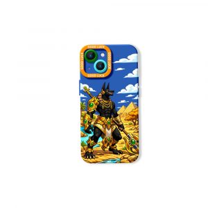 Pharaohs Guardian Design Silicone Case for Apple iPhone Series