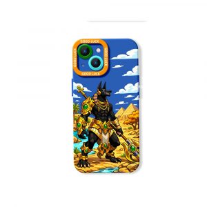 Pharaohs Guardian Design Silicone Case for Apple iPhone Series