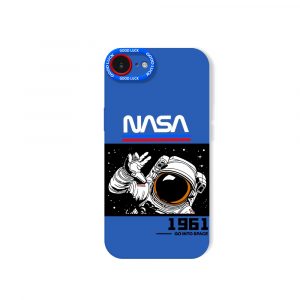 Astronaut Adventure Cosmic Exploration Silicone Case for Apple iPhone Series
