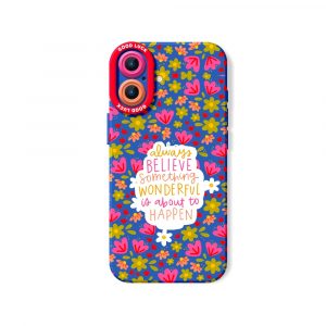 Vibrant Floral Inspiration Silicone Case for Apple iPhone Series