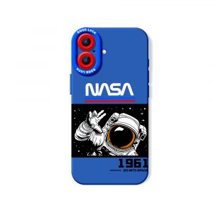 Astronaut Adventure Cosmic Exploration Silicone Case for Apple iPhone Series