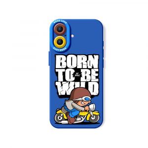 Born to Be Wild Biker Adventure Silicone Case for Apple iPhone Series