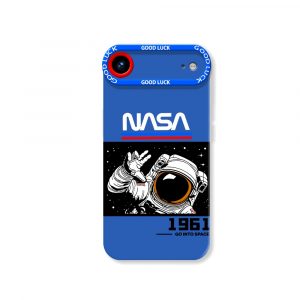 Astronaut Adventure Cosmic Exploration Silicone Case for Apple iPhone Series