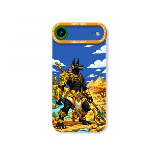 Pharaohs Guardian Design Silicone Case for Apple iPhone Series