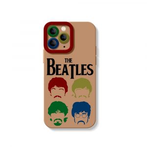 Retro Rock Vibes Silicone Case for Apple iPhone Series