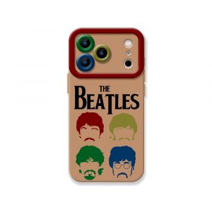 Retro Rock Vibes Silicone Case for Apple iPhone Series