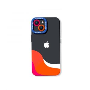 Colorful Wave Design Silicone Case for Apple iPhone Series
