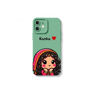 Charming Chibi Princess Silicone Case for Apple iPhone Series