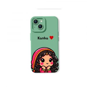 Charming Chibi Princess Silicone Case for Apple iPhone Series