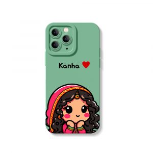 Charming Chibi Princess Silicone Case for Apple iPhone Series