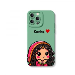 Charming Chibi Princess Silicone Case for Apple iPhone Series
