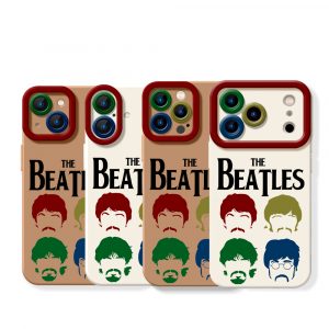 Retro Rock Vibes Silicone Case for Apple iPhone Series