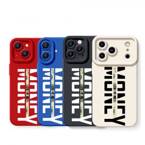 Bold Money Graphic Silicone Case for Apple iPhone Series