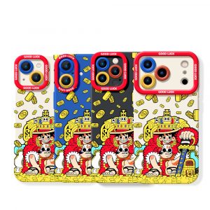 Lucky Lion Kings Treasure Silicone Case for Apple iPhone Series