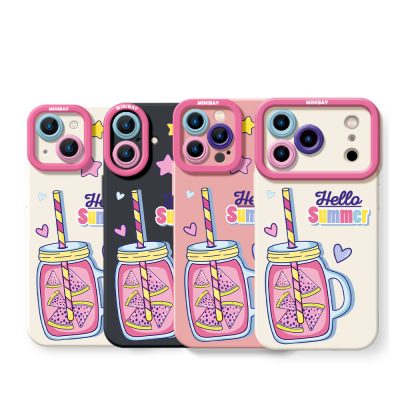 Juicy Watermelon Bliss Silicone Case for Apple iPhone Series