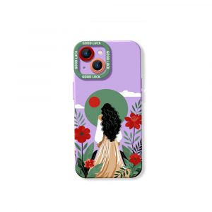 Boho Garden Goddess Silicone Case for Apple iPhone Series