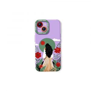 Boho Garden Goddess Silicone Case for Apple iPhone Series