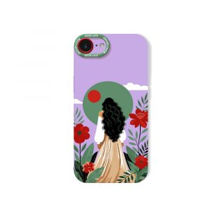 Boho Garden Goddess Silicone Case for Apple iPhone Series