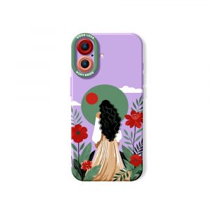 Boho Garden Goddess Silicone Case for Apple iPhone Series