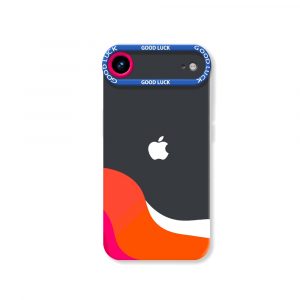 Colorful Wave Design Silicone Case for Apple iPhone Series